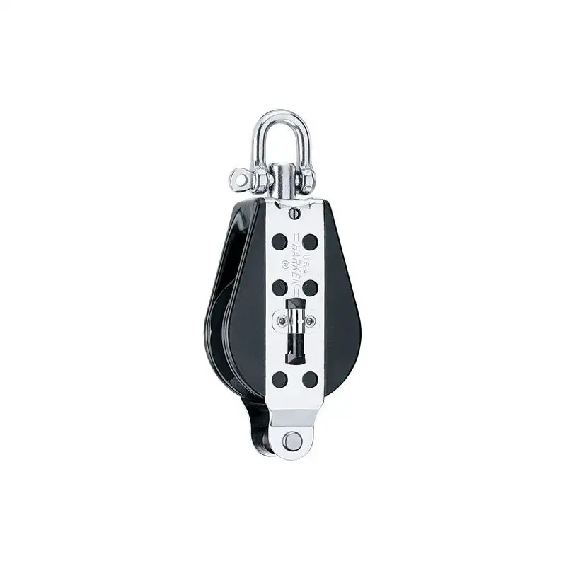 Bozzello winch MIDRANGE Hexaratchet® semplice con grillo e arricavo