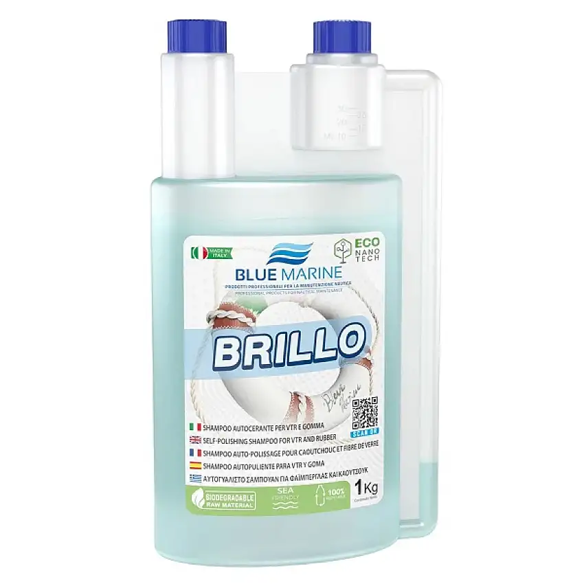 BRILLO shampoo a cera lt.1