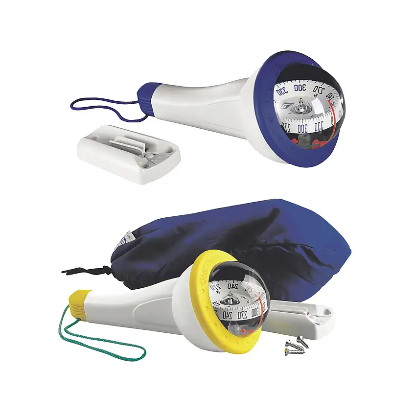 BUSSOLA DA RILEVAMENTO PLASTIMO IRIS 100 BLU CON ILLUMINAZIONE