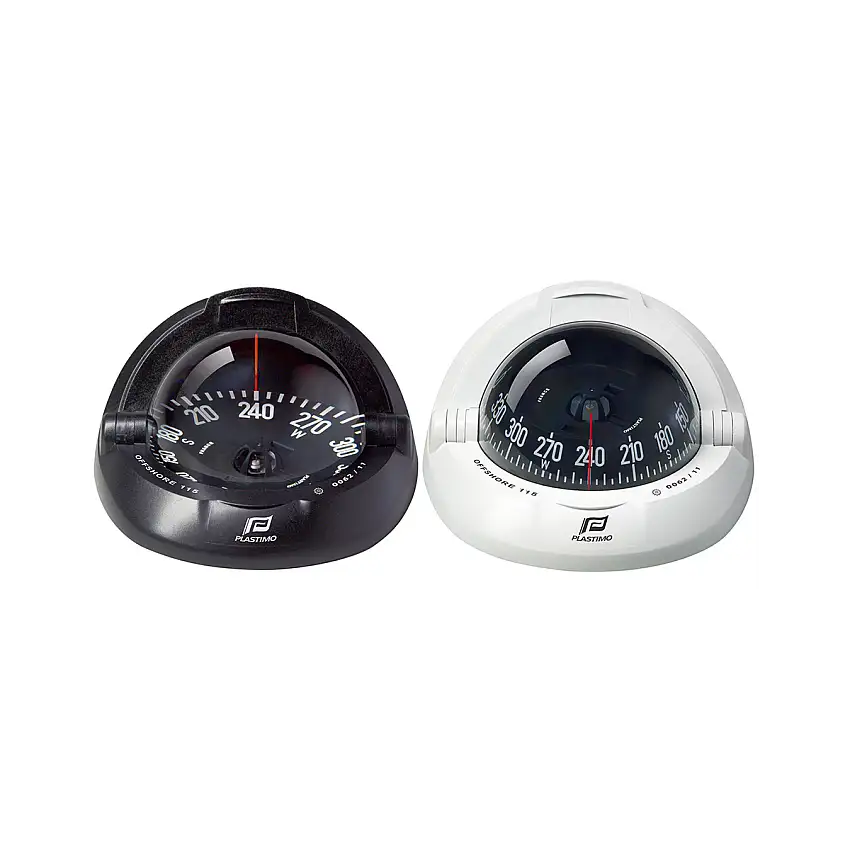 BUSSOLA INCASSO PLASTIMO OFFSHORE 115 BIANCA ROSA CONICA BIANCA DIAMETRO MM.101 ILLUMINAZIONE 12VOLT