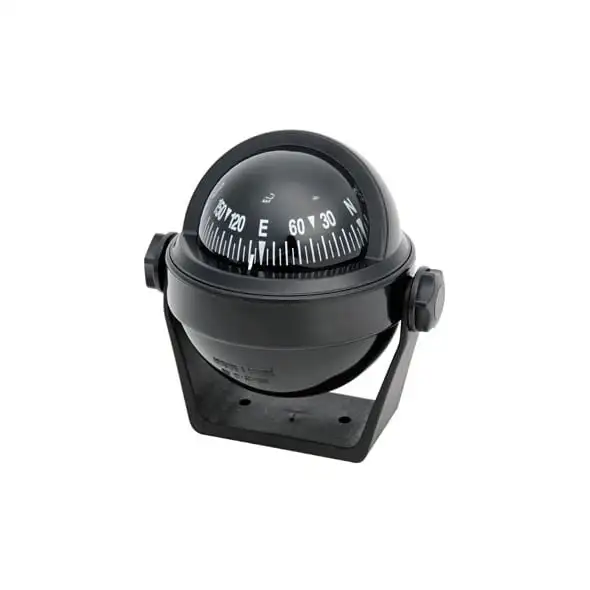 Bussola Riviera Stella 2"1/2 con staffa Nera