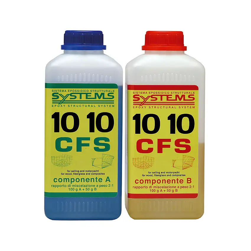 RESINA EPOSSIDICA C-SYSTEMS 10 10 CFS DA KG.1,5 COMPRESO CATALIZZATORE