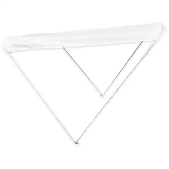 Capottina Eco 2 archi Light cm.150 Bianco