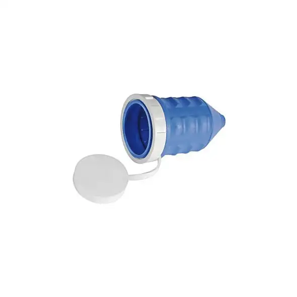 Cappuccio impermeabile 50A blu