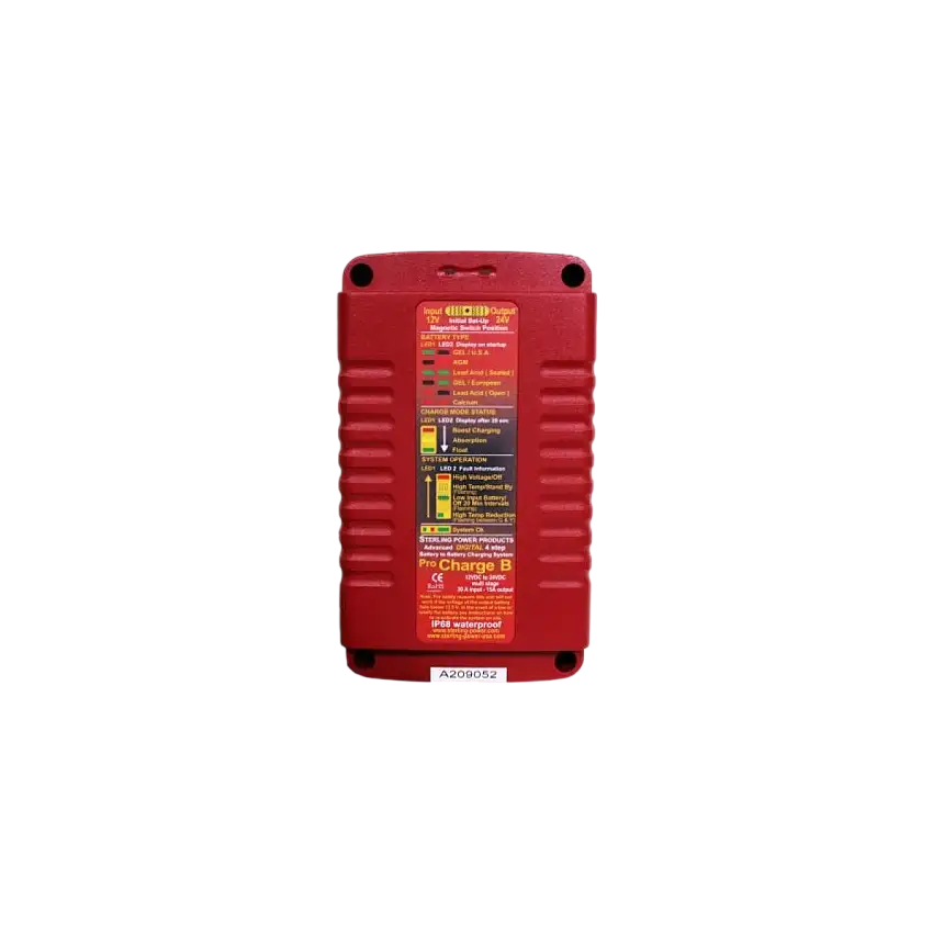 Caricatore/convertitore combinato 12V/24V - 30A