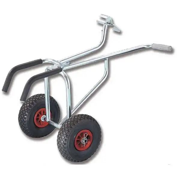 Carrello anteriore snodato trasporto canotti