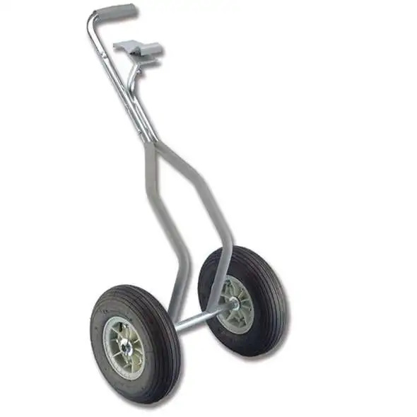 Carrello anteriore trasporto canotti Ruote 360 mm