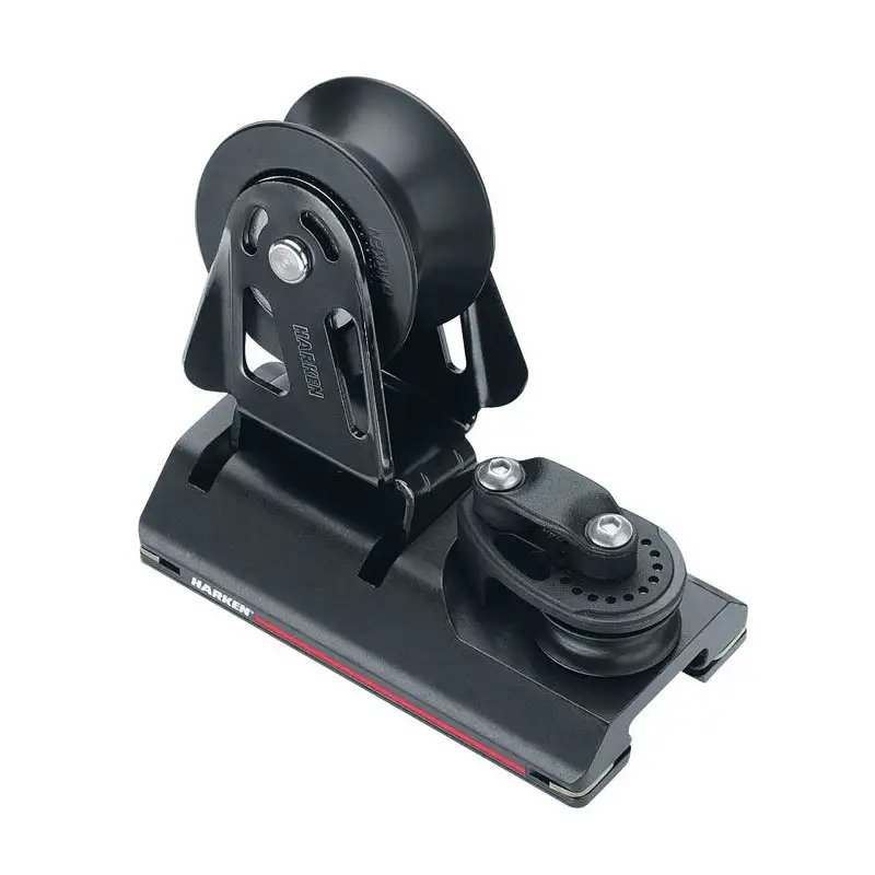 Carrello della scotta del genoa CB regolabile HARKEN puleggia semplice punto fisso