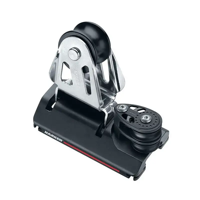 Carrello delle scotte del genoa ESP CB HARKEN regolabile puleggia doppia