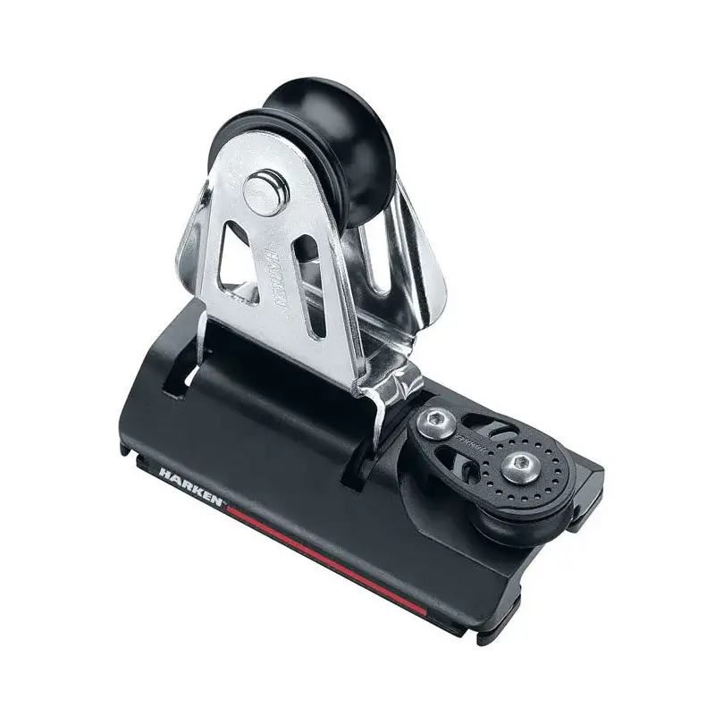 Carrello delle scotte del genoa ESP CB HARKEN regolabile puleggia semplice