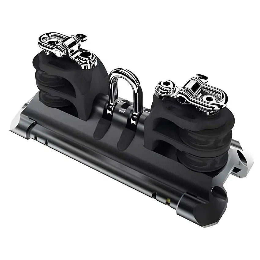 Carrello NTR con grillo, coppia di pulegge doppie e ghiera T1