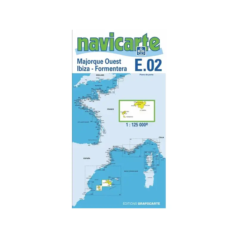 Carta nautica Navicarte Spagna
