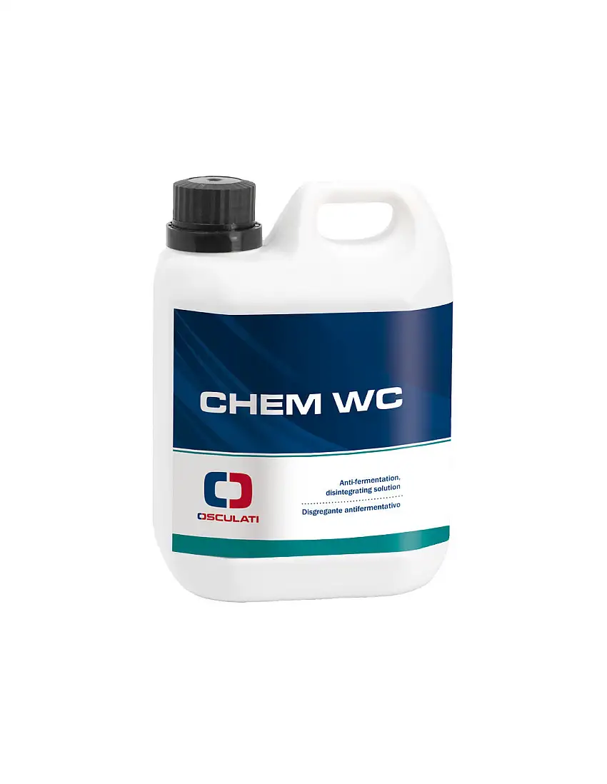Chem WC - Disgregante antifermentativo per WC chimici e serbatoi acque nere