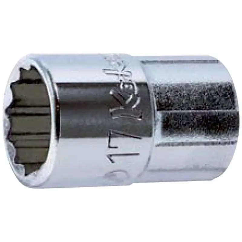 CHIAVE A BUSS. POLIG. ATT. 1-2" mm.9 L.37