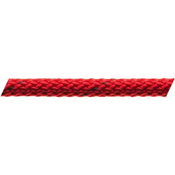 Cima Marlow Braid Rossa 8 mm.