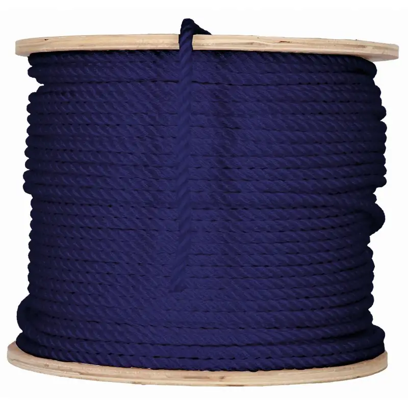 Cima ormeggio ritorta blu navy alta tenacita’ø mm.14 mt 100