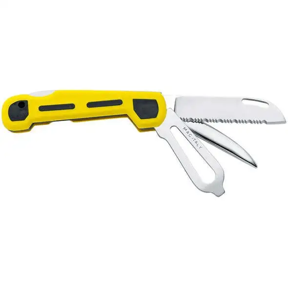 Coltello Inox Skipper - Giallo