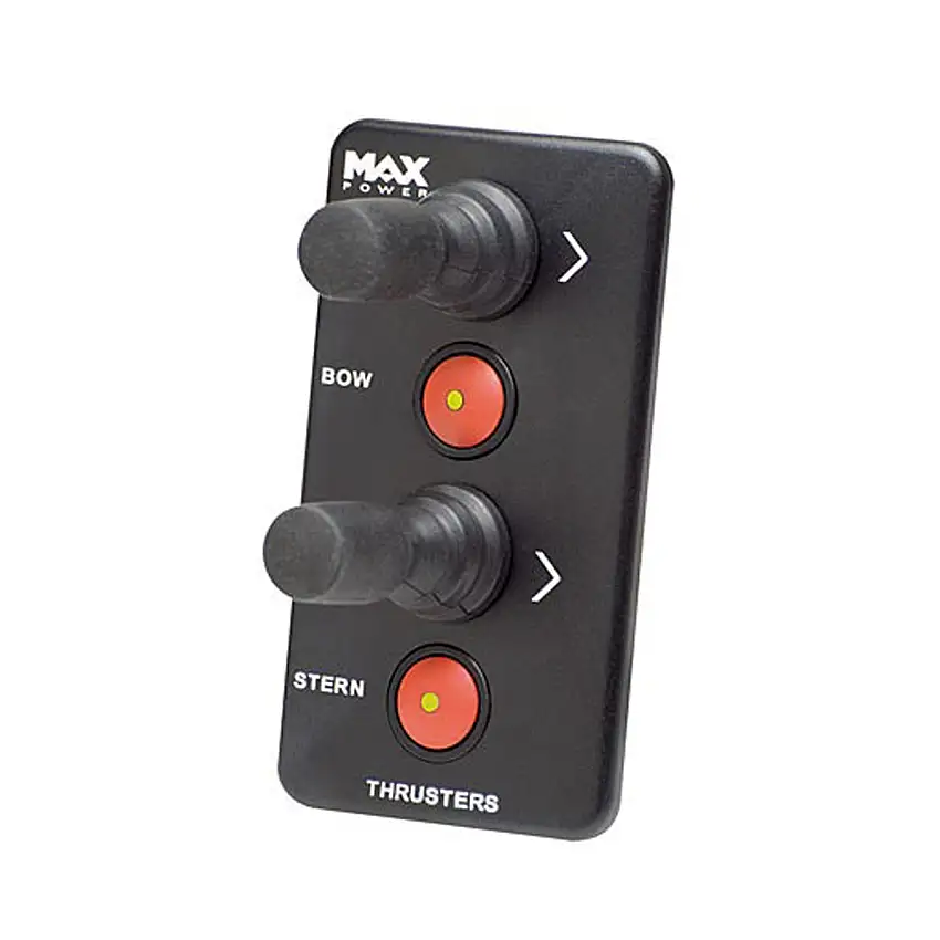COMANDO PANNELLO JOYSTICK DOPPIO MM.120X65 PER ELICHE DI MANOVRA MAX POWER SERIE CT