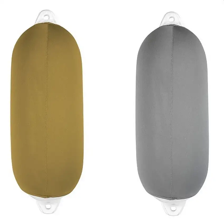 Copriparabordo in neoprene doubleface grigio - senape