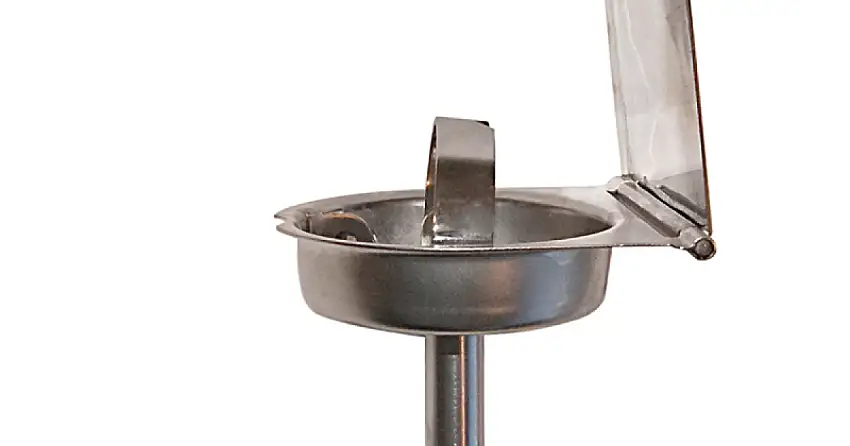 ALZAPAGLIOLO AD INCASSO INOX