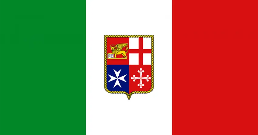 BANDIERA ADESIVA CM.20X30