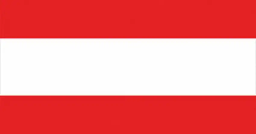 BANDIERA AUSTRIA CM.40X60