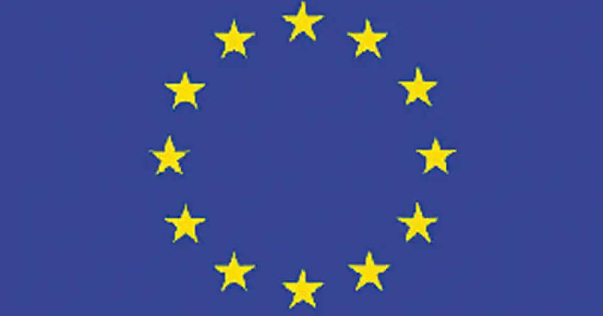 BANDIERA EUROPA CM.20X30