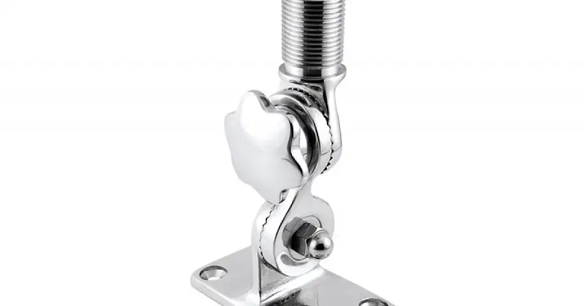 BASE IN ACCIAIO INOX A DOPPIO SNODO