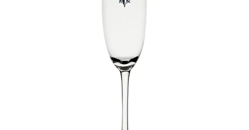 BICCHIERI DA CHAMAPGNE ø 7,5X22H CM - SET 6 PEZZI
