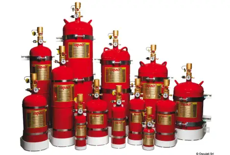 Estintore automatico/manuale gas 28 kg