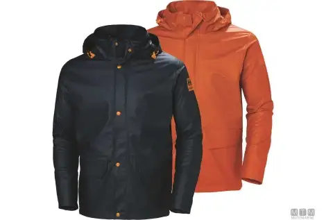 Giacca hh gale rain 299 arancio m