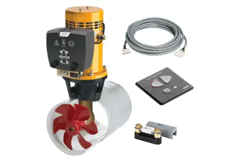 Kit Completo Elica di Prua Vetus BOW 45 Kgf 12V Tunnel Ø 125 mm