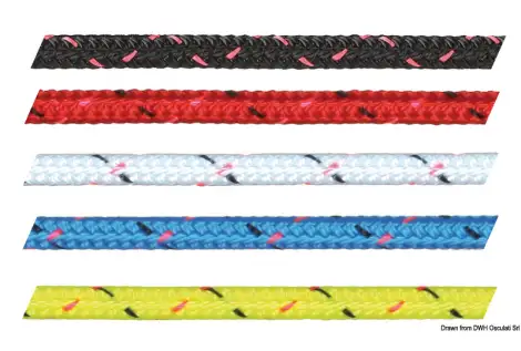 Treccia Marlow Excel Pro Rossa 2 mm