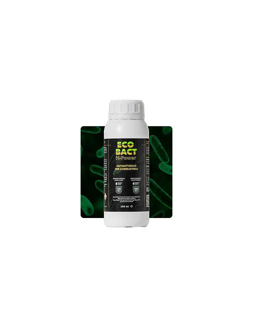 Antibatterico ECO BACT H-Power per gasolio 250 ml