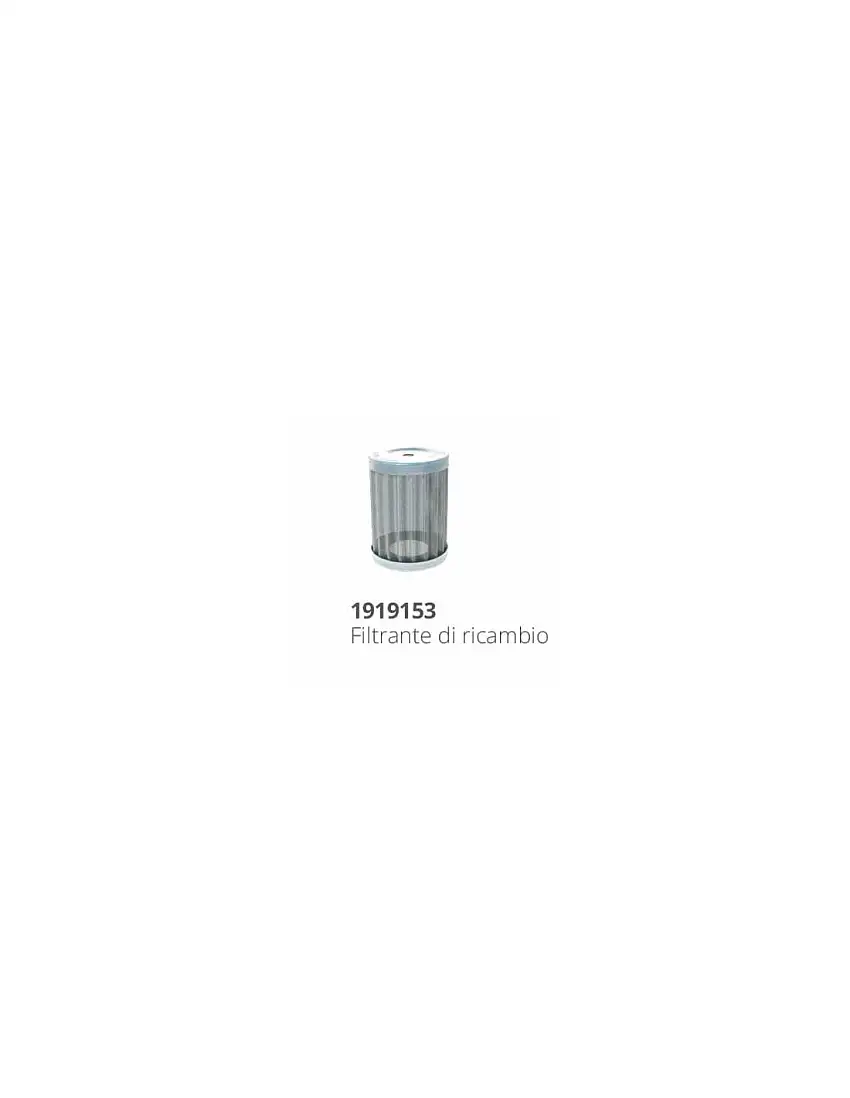 Filtro di ricambio per Decantatore Gasolio Pfg11