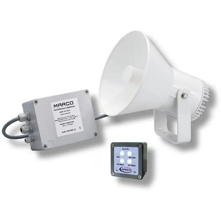 Fischio EW2 12v omologato per barche 12/20mt.