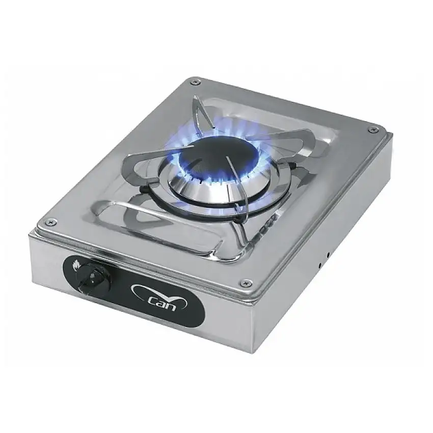 Fornello inox 1 fuoco mm.210x290x90