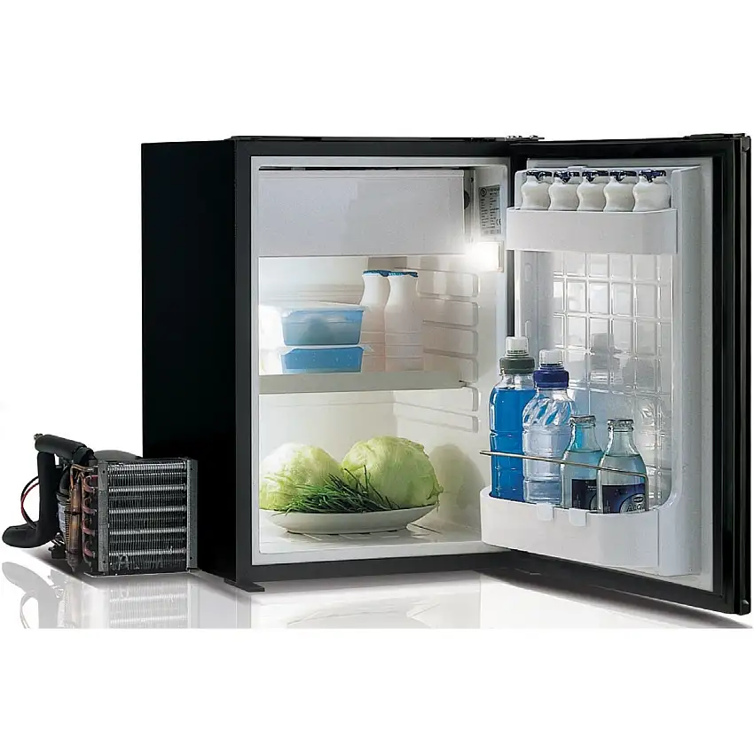 FRIGO-FREEZER lt.75 motore esterno 12/24v porta grigia airlock