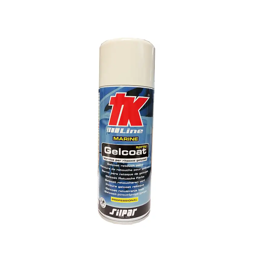 TK GEALCOAT SPRAY PER RITOCCO VETRORESINA BIANCO ANTICO DA ML.400