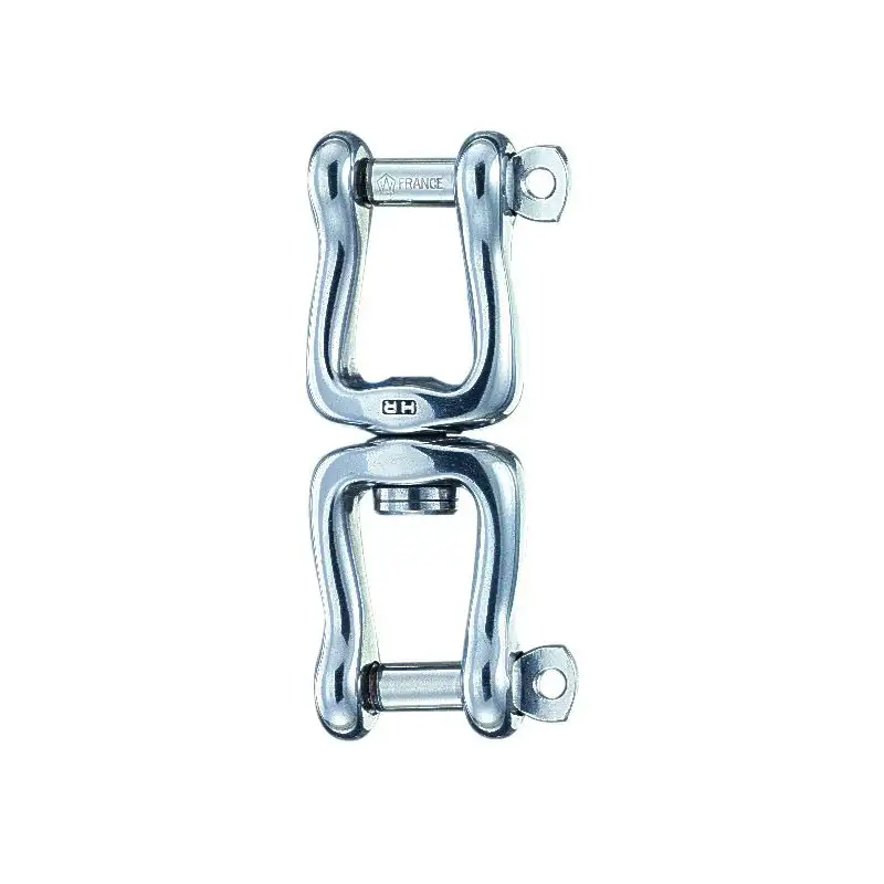 Girella in acciaio inox HR con asse autobloccante