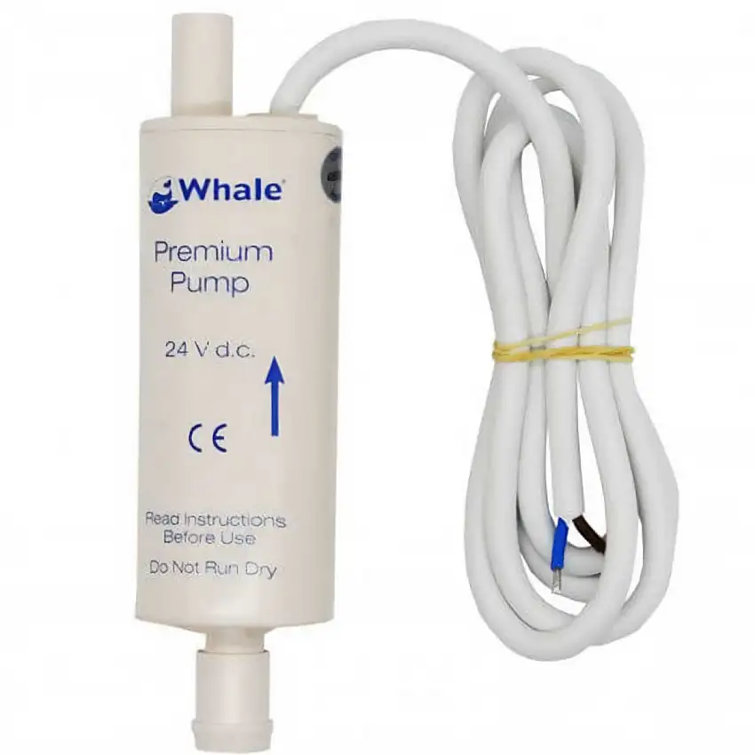 In-Line Elettropompa premium per acqua dolce - 24V - 13,2 L/min