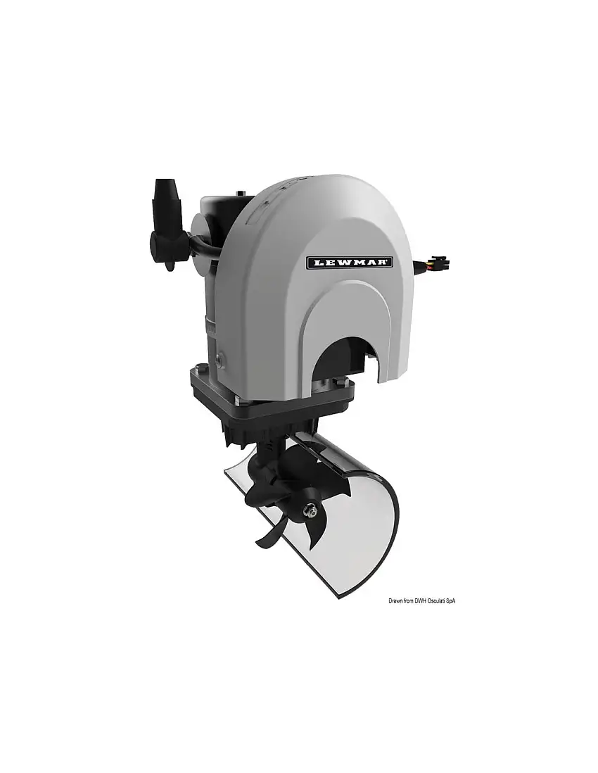 Kit elica di prua Lewmar 1,5 kW – Tunnel Ø110 mm per barche fino a 9 m