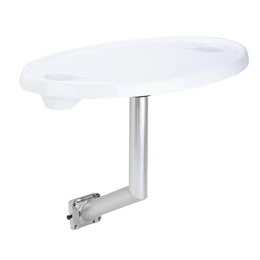 Kit tavolo ovale - acrilico bianco