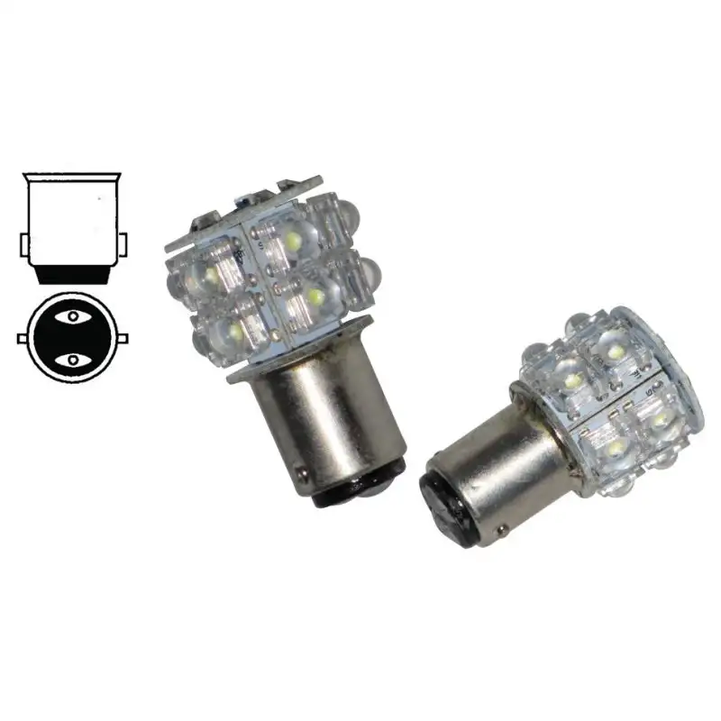 LAMPADINA BA 15D 10 LED