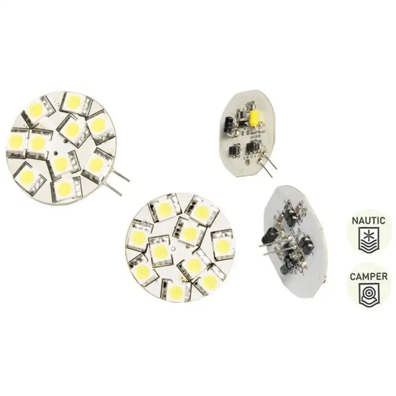 LAMPADINA G4 10 LED LATERALE - L. CALDA
