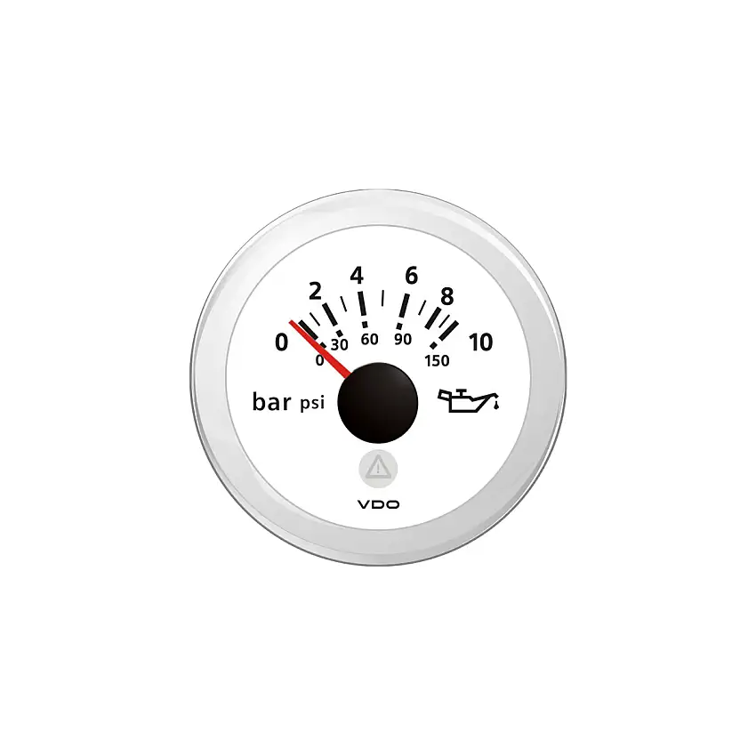 Manometro olio 0-10 bar 0-150 psi - 10-184 Ohm - Viewline