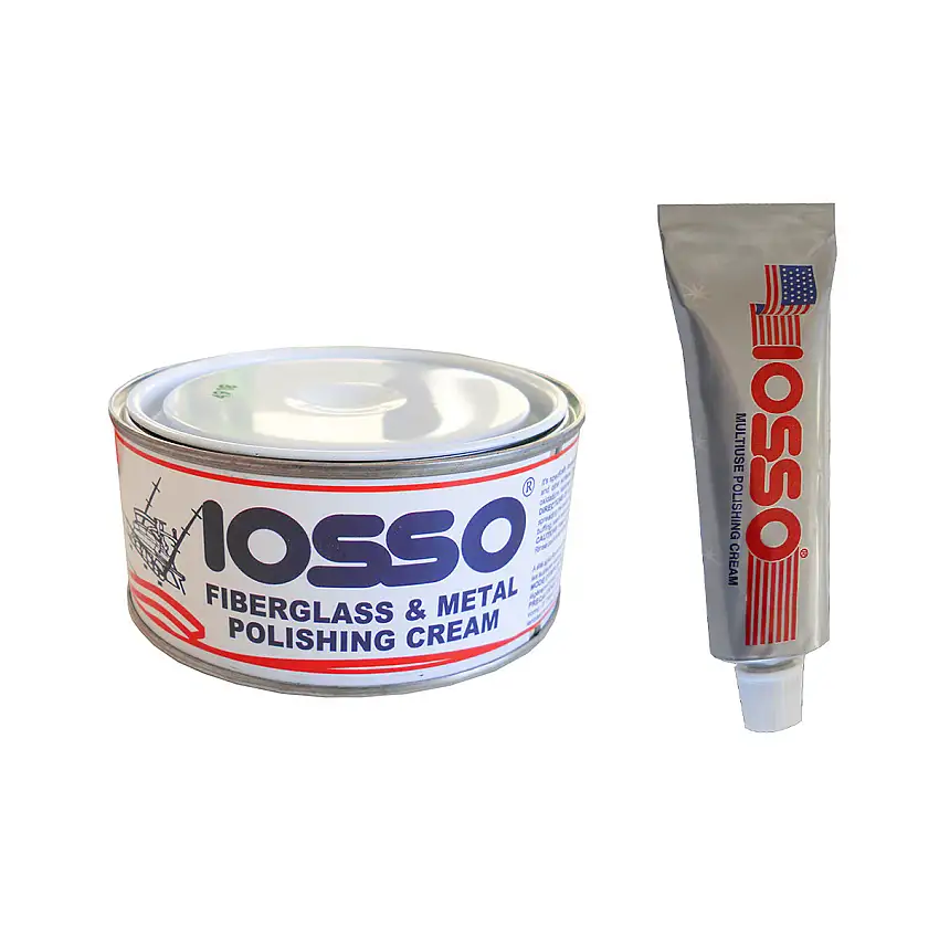 CREMA LUCIDANTE IOSSO FIBERGLASS & METAL RESTORER LATTA ML.250 PER VETRORESINA E METALLI