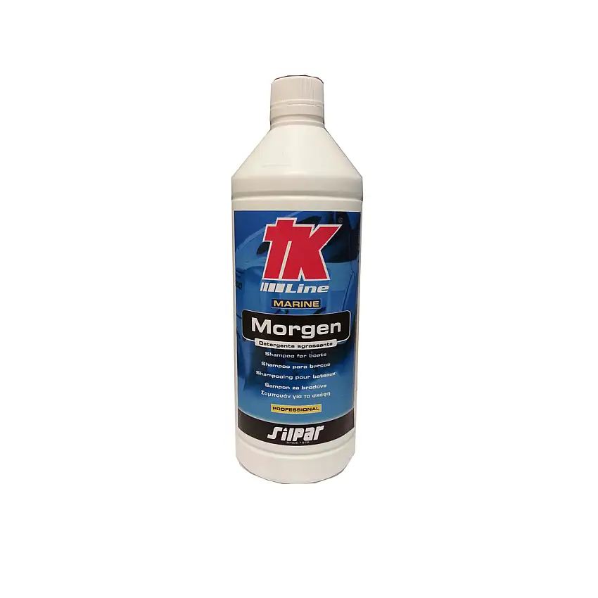 MORGEN DETERGENTE SGRASSANTE CONCENTRATO PER RESINA PELLE VINILPELLE FORMICA ATRREZZATURE METALLICHE ECC. DA LT.1