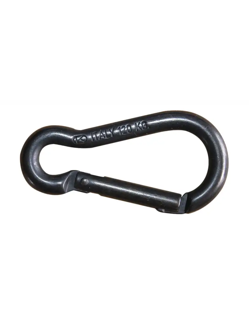 MOSCHETTONE INOX 316 NERO 11X120 KONG