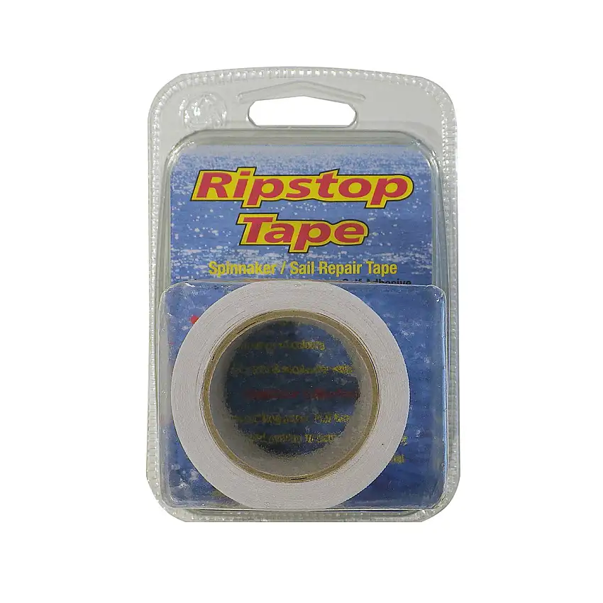 NASTRO RIPSTOP TAPE IN NYLON BLU PER RIPARAZIONI SU VELE E SPINNAKER H MM.50 LUNGHEZZA MT.4,5